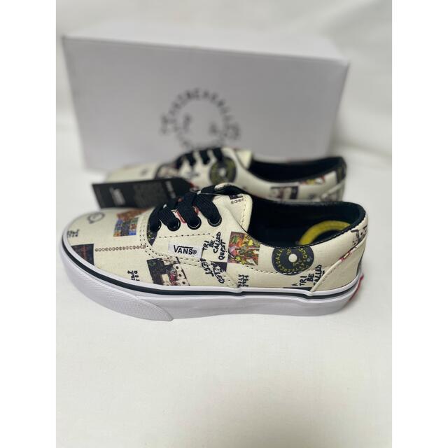 VANS - 新品 送料込 vans atcq ERA 白 スニーカー 19cm ベビー の通販