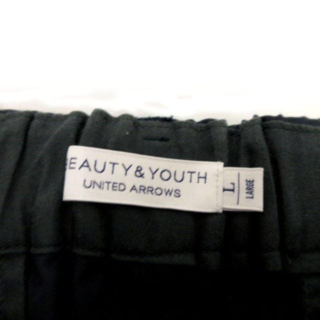 BEAUTY&YOUTH UNITED ARROWS(ビューティアンドユースユナイテッドアローズ)のB&Y BEAUTY&YOUTH ワイドパンツ グレー系 ブルーグレー L レディースのパンツ(その他)の商品写真