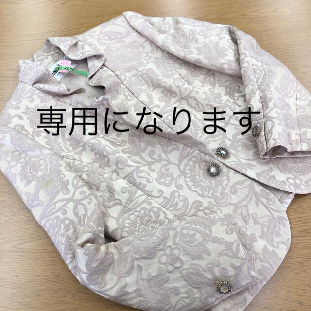 jun ashida ジュンアシダ　刺繍ジャケット