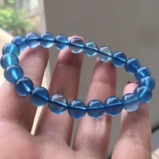 ⭐︎【天然】アクアマリン ブレスレット 9mmの通販 by Rui|ラクマ