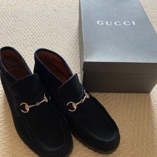 グッチ(Gucci)のGUCCI ホースビット　チャッカブーツ　サイズ41-Ｅ(ドレス/ビジネス)