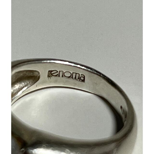 RENOMA(レノマ)の《68》renoma シルバーリング ブルーレース レディースのアクセサリー(リング(指輪))の商品写真