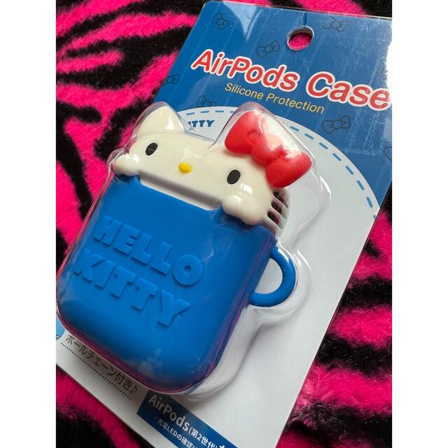 ハローキティ(ハローキティ)のHELLO KITTY♥キティᒼᑋªⁿ❤︎ʾʾAirPods Case♡ スマホ/家電/カメラのオーディオ機器(その他)の商品写真