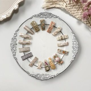 ジェラートピケ(gelato pique)のhandmade hair pin(その他)