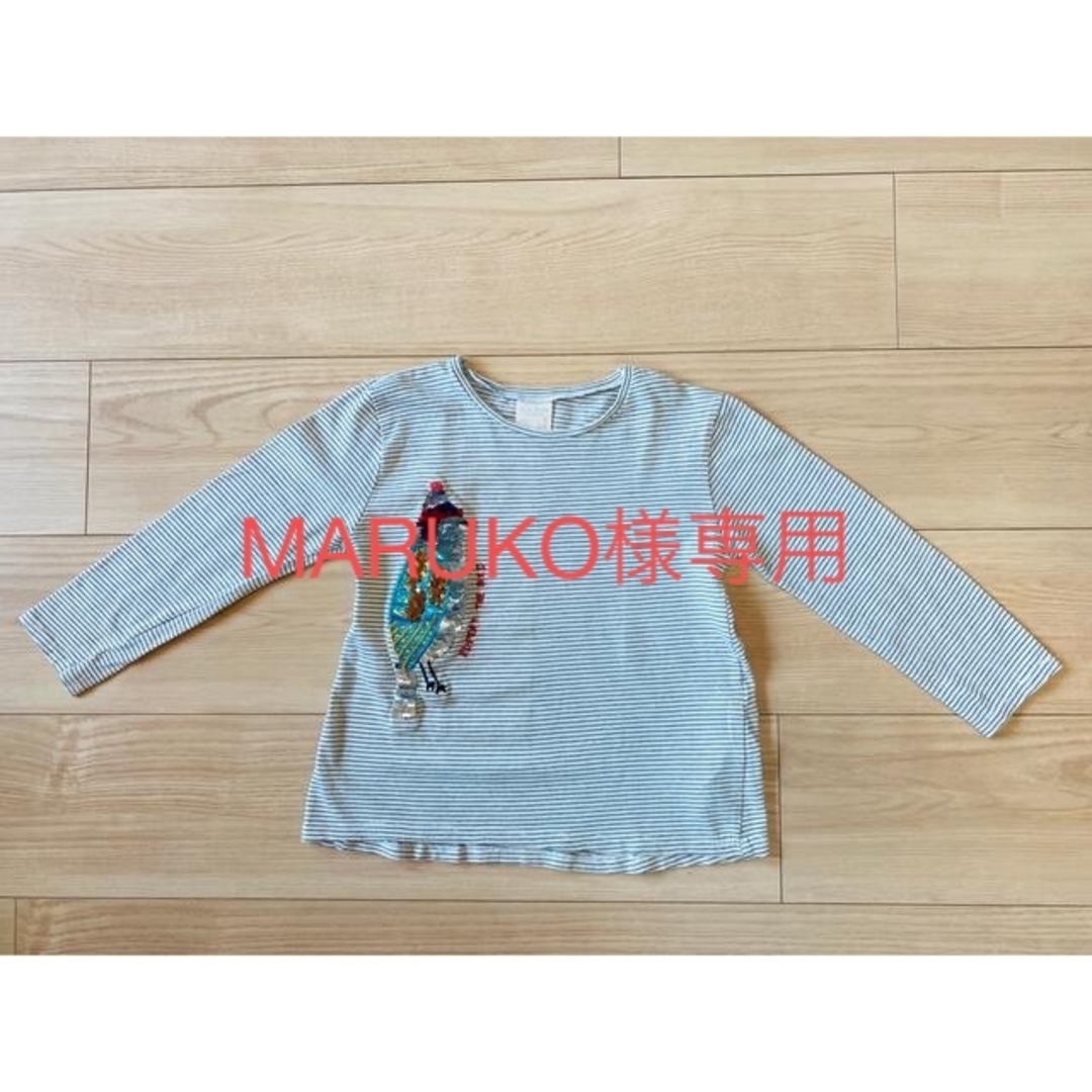 ZARA KIDS(ザラキッズ)のZARAキッズ　カットソー キッズ/ベビー/マタニティのキッズ服女の子用(90cm~)(Tシャツ/カットソー)の商品写真