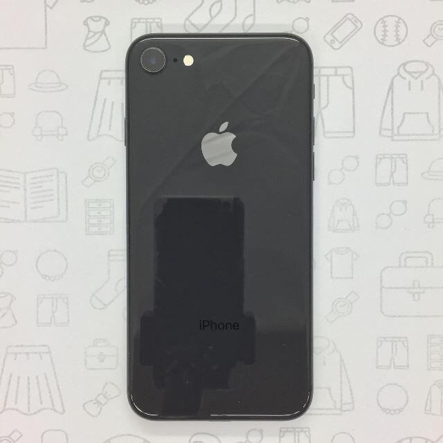 iPhone(アイフォーン)の【B】iPhone 8/64GB/356096092488707 スマホ/家電/カメラのスマートフォン/携帯電話(スマートフォン本体)の商品写真