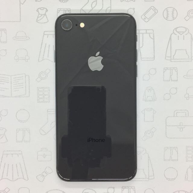 iPhone(アイフォーン)の【B】iPhone 8/64GB/352995099790060 スマホ/家電/カメラのスマートフォン/携帯電話(スマートフォン本体)の商品写真