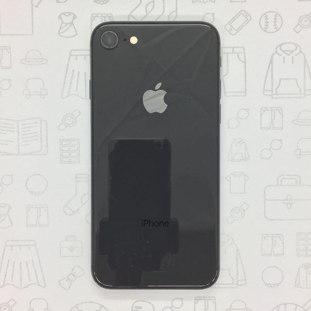 iPhone(アイフォーン)の【B】iPhone 8/64GB/356096091910743 スマホ/家電/カメラのスマートフォン/携帯電話(スマートフォン本体)の商品写真