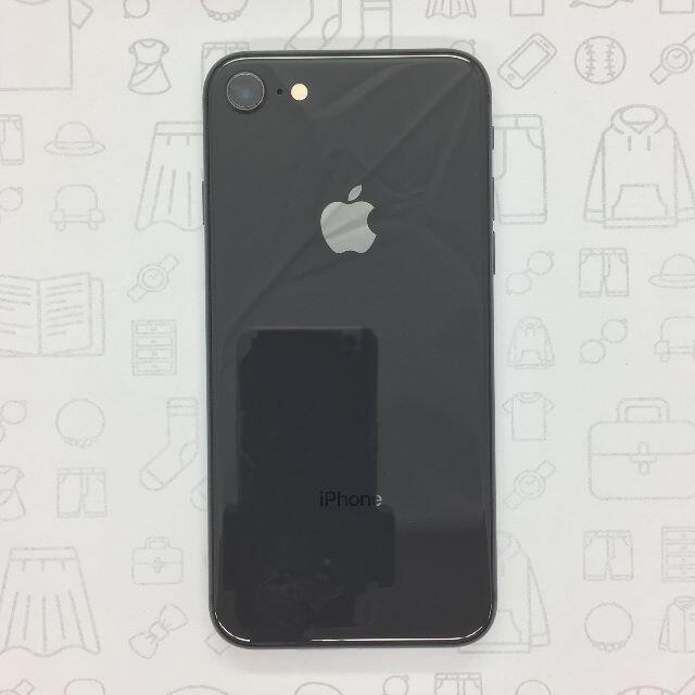 iPhone(アイフォーン)の【B】iPhone 8/64GB/356096092248002 スマホ/家電/カメラのスマートフォン/携帯電話(スマートフォン本体)の商品写真