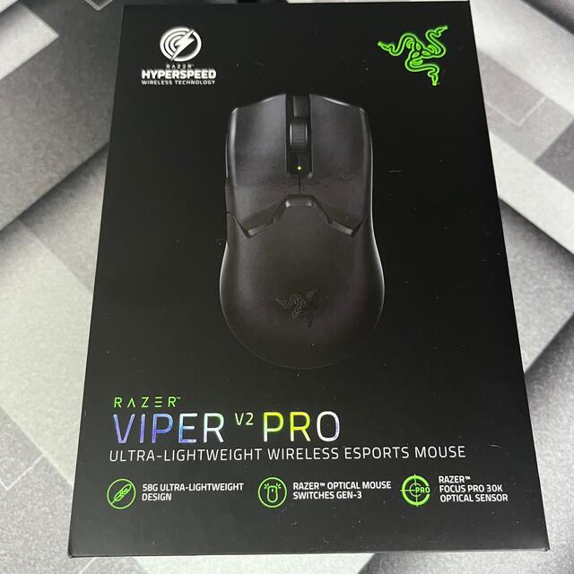 Razer(レイザー)のRAZER VIPER V2 PRO BLACK スマホ/家電/カメラのPC/タブレット(PC周辺機器)の商品写真