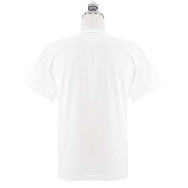 シャツです COMME des GARCONS - 半袖Tシャツ コムデギャルソン PLAY P1T216 ホワイト サイズMの通販 by インポートショップTERESA's shop ｜コムデギャルソンならラクマ タイミング