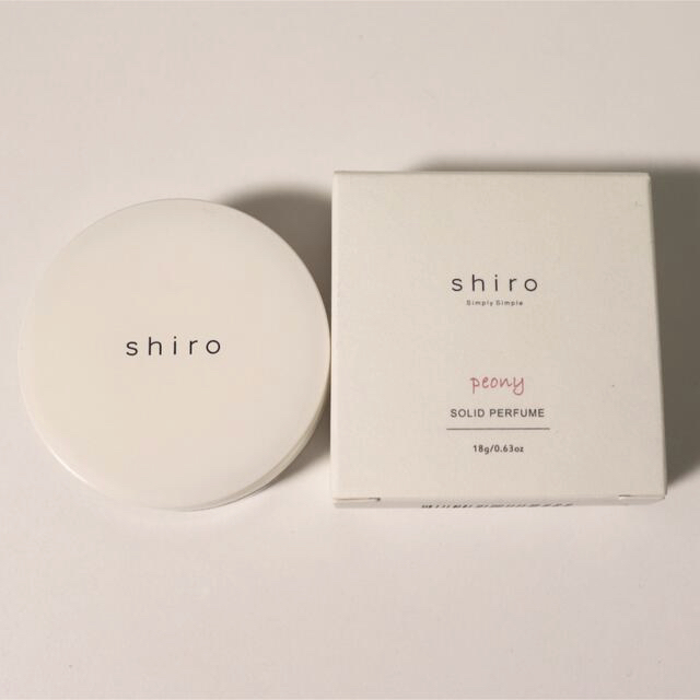 shiro(シロ)のshiro ピオニー 練り香水 18g コスメ/美容の香水(香水(女性用))の商品写真