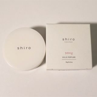 シロ(shiro)のshiro ピオニー 練り香水 18g(香水(女性用))