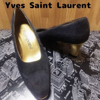 イヴサンローランボーテ(Yves Saint Laurent Beaute)のイブサンローラン スウェード ハイヒール パンプス(ハイヒール/パンプス)