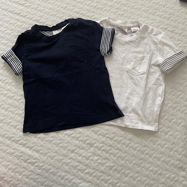 ZARA KIDS(ザラキッズ)の【新品に近い美品】ZARA Tシャツ キッズ/ベビー/マタニティのベビー服(~85cm)(Ｔシャツ)の商品写真