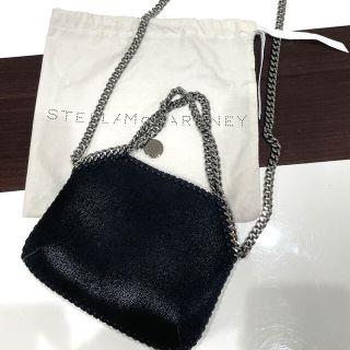 ステラマッカートニー(Stella McCartney)の極美品◇ステラマッカートニー　2way ショルダーバッグ　ファラベラ　ブラック(ショルダーバッグ)