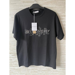 ジバンシィ(GIVENCHY)のジバンシー GIVENCHY  Tシャツ メンズ 半袖　黒　Lサイズ(Tシャツ/カットソー(半袖/袖なし))