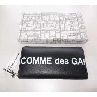 コムデギャルソン(COMME des GARCONS)のコムデギャルソン huge logo black 長財布 long wallet(長財布)