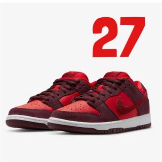 ナイキ(NIKE)のnike dunk low ナイキ ダンクロー チェリー(スニーカー)