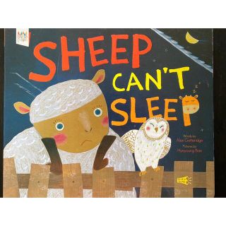 [英語絵本] SHEEP CAN’T SLEEP 眠れない羊のお話し(絵本/児童書)