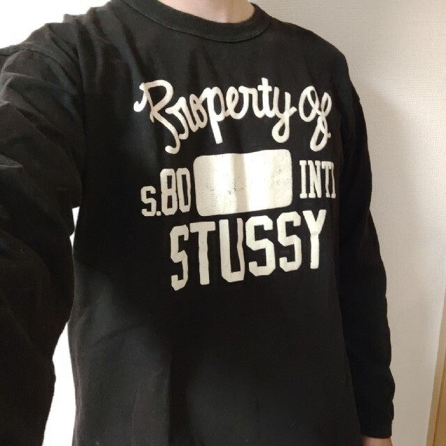 Property of s.80 INTL.STUSSY長袖TシャツMサイズ黒 | フリマアプリ ラクマ