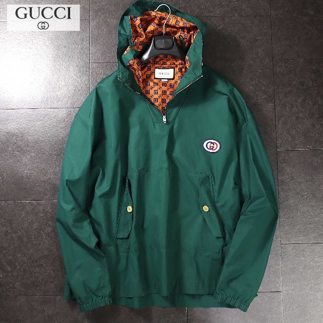 Gucci(グッチ)の2-WD065 グッチ　 超希少美品ケリングタグオーバーサイズマウンテンパーカー メンズのジャケット/アウター(マウンテンパーカー)の商品写真