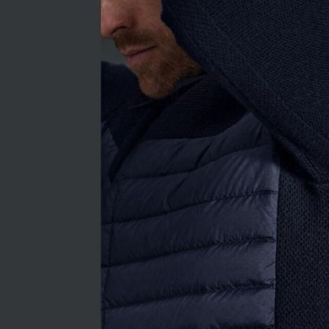 CANADA GOOSE(カナダグース)のCANADAGOOSE カナダグース HyBridge Knit Shirt メンズのジャケット/アウター(ダウンジャケット)の商品写真