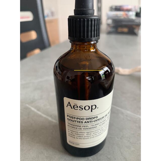 Aesop(イソップ)のイソップ ポストプードロップス 100ml 3回程使用、巾着付き コスメ/美容のリラクゼーション(アロマグッズ)の商品写真