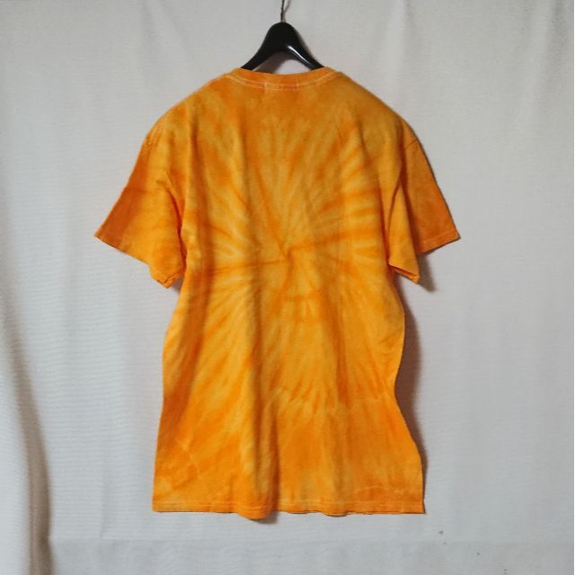 【新品】半袖タイダイTシャツ(ゴールドイエロー) M メンズのトップス(Tシャツ/カットソー(半袖/袖なし))の商品写真