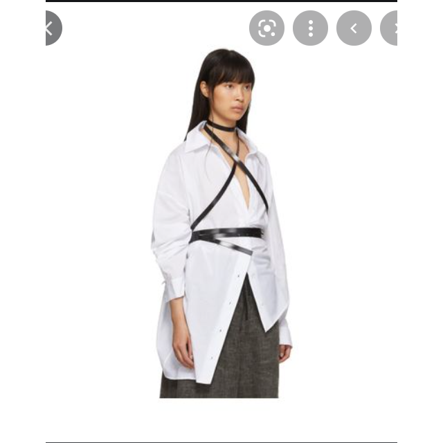 Ann Demeulemeester(アンドゥムルメステール)の 希少　Ann Demeulemeester Harness Belt レディースのファッション小物(ベルト)の商品写真