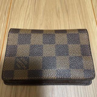 ルイヴィトン(LOUIS VUITTON)のルイヴィトン ダミエ モノグラム定期入れ(名刺入れ/定期入れ)