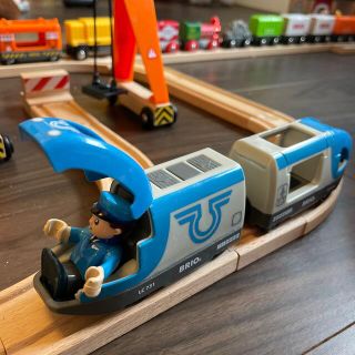 ブリオ(BRIO)のBRIO WORLD バッテリーパワートラベルトレイン (電車のおもちゃ/車)