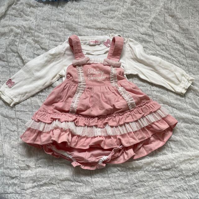 Shirley Temple(シャーリーテンプル)のShirleytemple ワンピース キッズ/ベビー/マタニティのベビー服(~85cm)(ワンピース)の商品写真