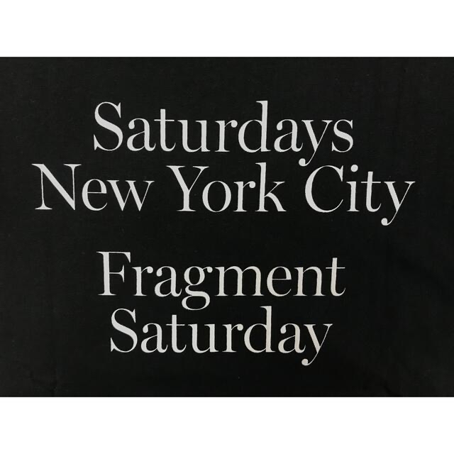 FRAGMENT(フラグメント)の[正規品]SaturdaysNYC × FRAGMENT コラボTシャツ メンズのトップス(Tシャツ/カットソー(半袖/袖なし))の商品写真