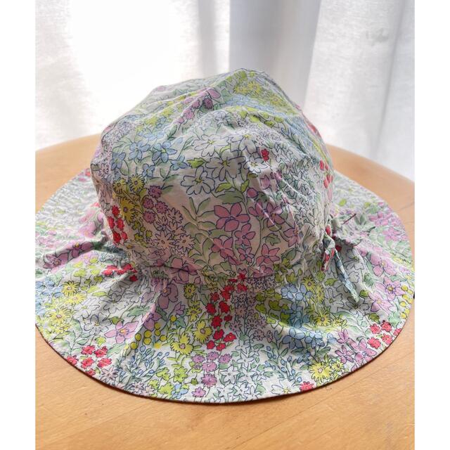 花柄　baby GAP 帽子　サイズ51センチ | フリマアプリ ラクマ
