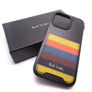 ポールスミス(Paul Smith)の【新品】Paul Smith マルチストライプ iPhone 13 Proケース(iPhoneケース)