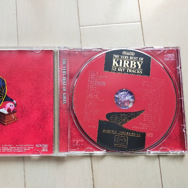 任天堂(ニンテンドウ)の非売品　the best of kirby　任天堂　カービィ　サウンドトラック エンタメ/ホビーのCD(ゲーム音楽)の商品写真