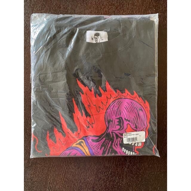 XL warren lotas purple skeleton t-shirt 1