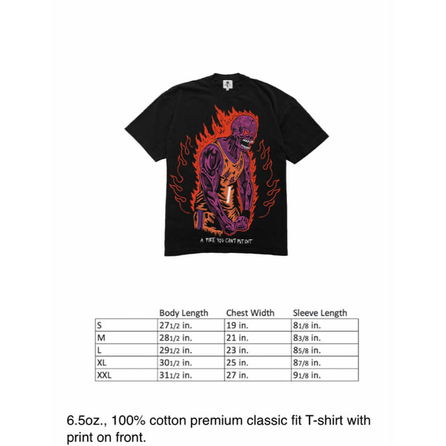 XL warren lotas purple skeleton t-shirt 3