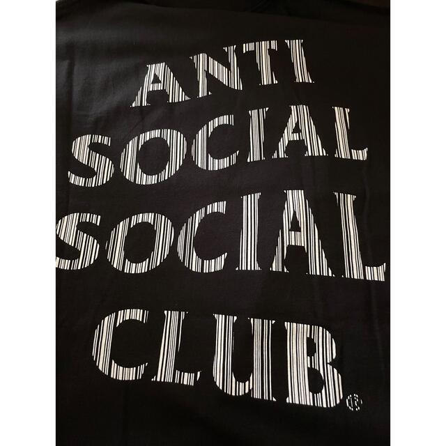 ANTI SOCIAL SOCIAL CLUB(アンチソーシャルソーシャルクラブ)のアンチソーシャルソーシャルクラブ　GET WEIRD バーコードロゴ半袖Tシャツ メンズのトップス(Tシャツ/カットソー(半袖/袖なし))の商品写真