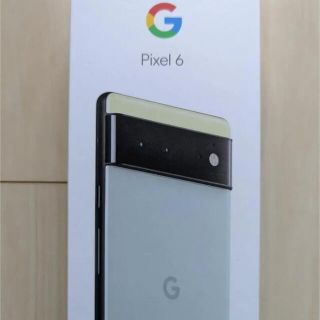 グーグルピクセル(Google Pixel)のピクセル6 Google pixel6 ライトブルー　残債ゼロ(スマートフォン本体)