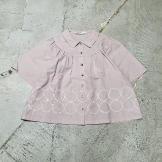 23ss ミナペルホネン kids プルオーバー シャツ ブラウス 130