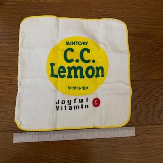 サントリー(サントリー)のSUNTORY C.C.Lemon タオルハンカチ約19×19 新品未使用です(ハンカチ)