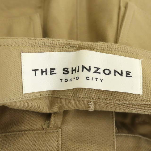 Shinzone(シンゾーン)のシンゾーン Shinzone ベイカーパンツ テーパード 34 ベージュ レディースのパンツ(その他)の商品写真