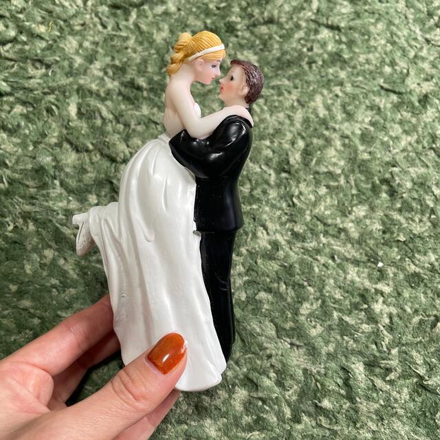 ケーキトッパー　ウェディング　ケーキ　結婚式 ハンドメイドのウェディング(その他)の商品写真