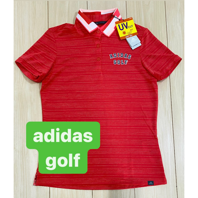adidas(アディダス)のアディダスゴルフ adicrossレディースUVカットポロシャツ スポーツ/アウトドアのゴルフ(ウエア)の商品写真