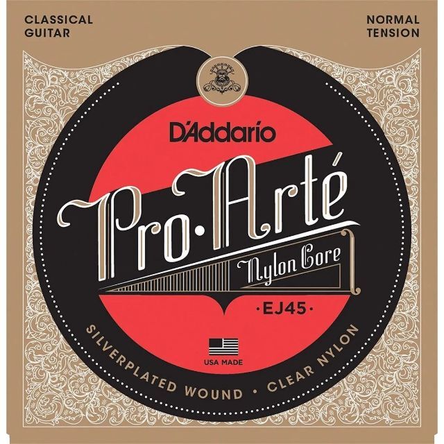 D'Addario ダダリオ クラシックギター弦 Normal EJ45 楽器のギター(クラシックギター)の商品写真