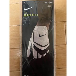 ナイキ(NIKE)の【新品】NIKE ナイキ ゴルフグローブ 左手用 レディースサイズ18cm(ゴルフ)