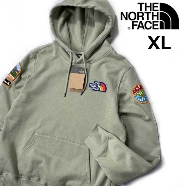 THE NORTH FACE(ザノースフェイス)のノースフェイス パーカー US限定 ハーフドームロゴ(XL)緑 181130 メンズのトップス(パーカー)の商品写真