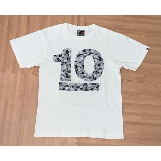 アベイシングエイプ(A BATHING APE)の★激レア★ APE ノーウェア10周年記念 Tシャツ M シャーク kaws(Tシャツ/カットソー(半袖/袖なし))